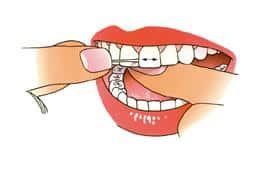 flossen flosdraad dental floss tandfloss tandzijde